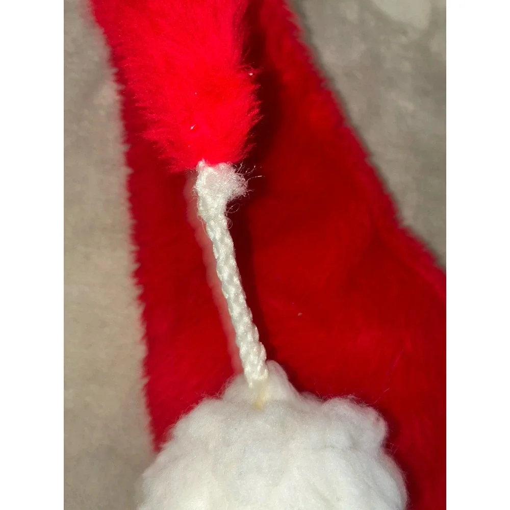 Disney Winnie the Pooh Christmas Hat anta‎ Claus One Size Vintage